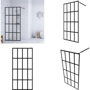Duschwand für Walk-in Dusche Klares Sicherheitsglas 100x195 cm - Duschwand - Walk-in Dusche - Sicherheitsglas - Duschzubehör - Badezimmermöbel - Home