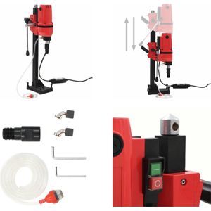 Kernboor met standaard en bits - Kernboormachine - Kernboormachines - Boorapparatuur - Kernboor Met Standaard En Bit