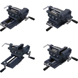 vidaXL Bankschroef handmatig 127 mm - Bankschroef - Bankschroeven - Klemschroef - Klemschroeven