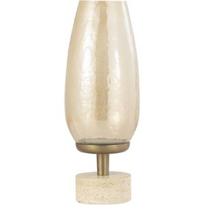 PTMD Sajeth Brass Luster Glass Stormlight On Base M