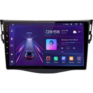 Android navigatie en multimediasysteem 1GB RAM 16GB ROM geschikt voor Toyota Rav4 2006-2013