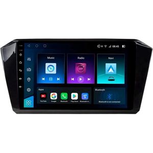 Navigatiesysteem auto met scherm - autoradio geschikt voor CarPlay en Android auto - bluetooth radio - geschikt voor Volkswagen Passat B8 2014-2020