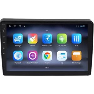 Navigatiesysteem auto met scherm - autoradio geschikt voor CarPlay en Android auto - bluetooth radio - geschikt voor Ford Transit 2006-2014
