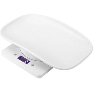 Digitale Huisdier Gewichtsschaal - Elektronische Weegschaal voor Huisdieren - Nauwkeurige Metingen - Tara Functie - Geschikt voor Katten, Honden en Meer - Compact en Draagbaar Design - LCD-scherm - Huisdiergezondheid Monitor