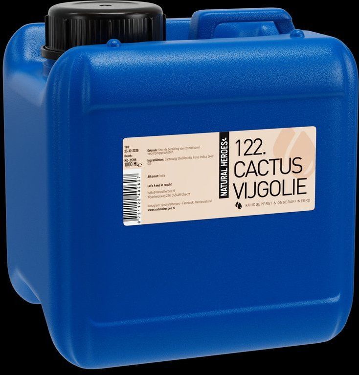 Natural Heroes - Cactusvijgolie (Koudgeperst & Ongeraffineerd) 1000 ml
