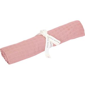 Little Dutch Hydrofiele Doek Pure Pink Blush 120X120Cm
