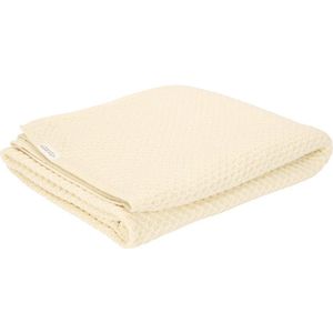 Wiegdeken - Pure Soft White - 100% Biologisch Katoen - Gebreid