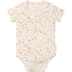 Little Dutch - Romper - Korte Mouw - Wit - Fairy Garden