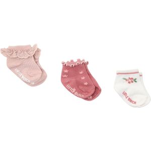 Little Dutch 3-pack Sokken - Meisjes - Multi - Fairy Garden