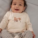 Forest Friends - T-shirt - Zandbeige - Biologisch Katoen