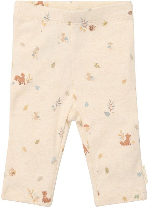 Little Dutch Lange Broek - Legging Jongens - Zand, Beige - Forest Friends