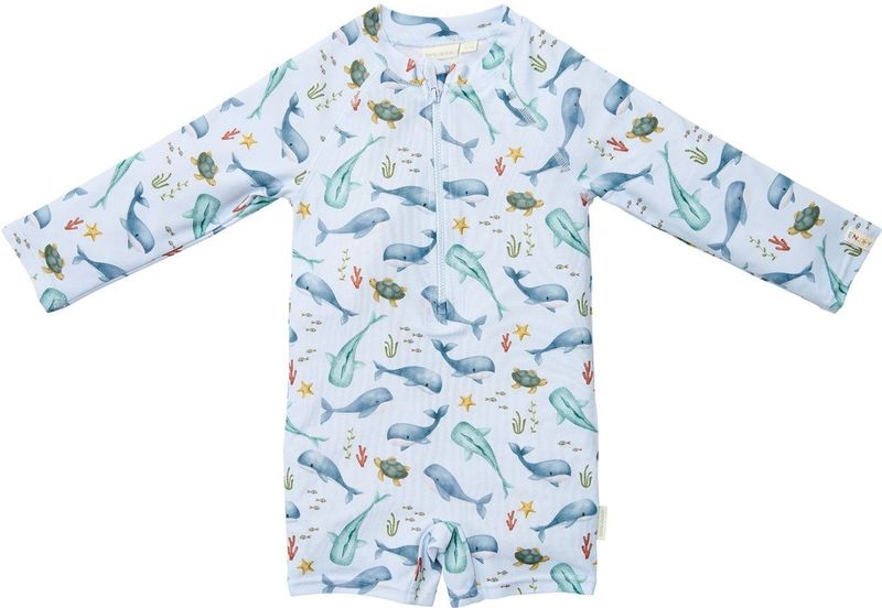 Little Dutch Zwempak Kind Lange Mouwen Ocean