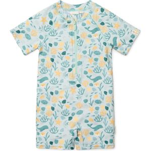 Little Dutch - Zwempak - Lichtblauw - Gerecycled Polyester - Walvissenprint