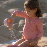 Sportshirt - Ocean Blue - Lange Mouwen - Walvissen Motief