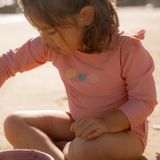 Sportshirt - Ocean Blue - Lange Mouwen - Walvissen Motief