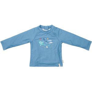 Sportshirt - Ocean Blue - Lange Mouwen - Walvissen Motief