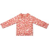 Little Dutch - Zwemshirt Kind - Koraalrood - Lange Mouwen - Sea Life