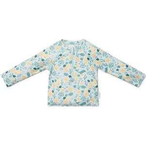 Zwemshirt - Meerkleurig - Seashells and Stripes - Lange Mouw