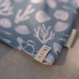 Zwemshirt - Sea Life - Coral Red - Elastaan, Recycled Polyester