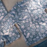 Zwemshirt - Sea Life - Coral Red - Elastaan, Recycled Polyester