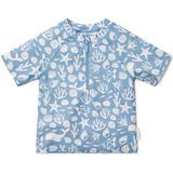 Zwemshirt - Sea Life - Coral Red - Elastaan, Recycled Polyester