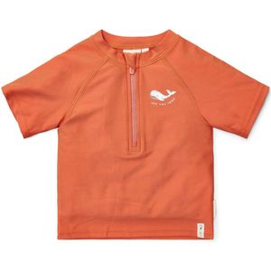 Zwemshirt - Sea Life - Korte Mouw - Rood - 86/92