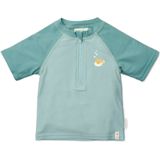 Little Dutch Zwemshirt Kind Korte Mouwen Seashells Surf Blue