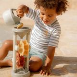 Zwemshirt - Geel - Korte Mouwen - Vrolijk Gestreept