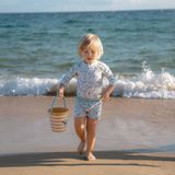 Little Dutch - Zwemshort - Multicolour - Seashells and Stripes