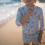 Little Dutch - Zwemshort - Multicolour - Seashells and Stripes