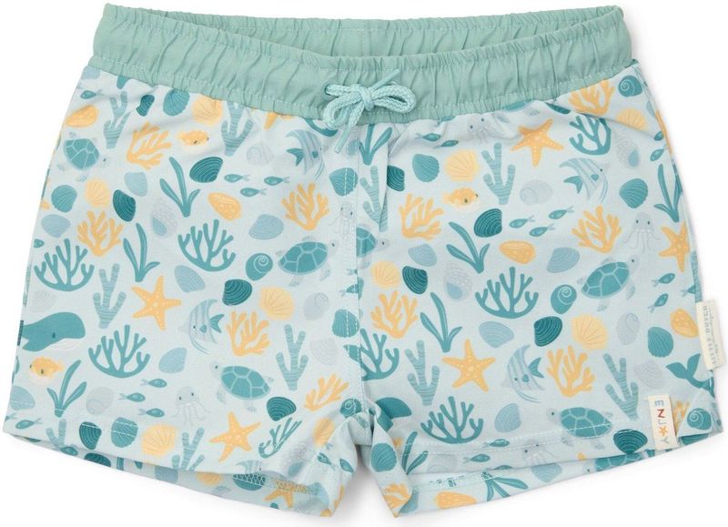 Little Dutch - Zwemshort - Multicolour - Seashells and Stripes