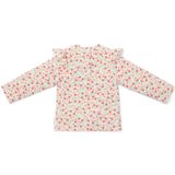 Zwemshirt - Meerkleurig - Seashells and Stripes - Lange Mouw