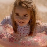 Zwemshirt - Meerkleurig - Seashells and Stripes - Lange Mouw