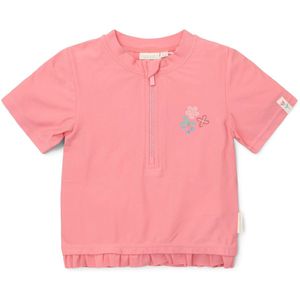 Little Dutch - Zwemshirt - Rouge - Korte Mouwen - Sunny Flowers