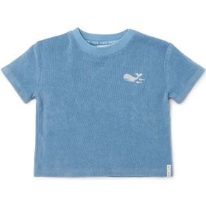 Little Dutch - Kledingset - T-shirt en Short - Blauw - 100% Organisch Katoen