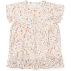 Little Dutch - Jurk korte mouw -Creme