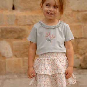 Little Dutch - Babyrokje - Creme - Fairy Garden Flower-print