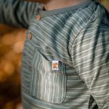 Little Dutch - Forest Friends - Longsleeve - Groen - Stripe-74