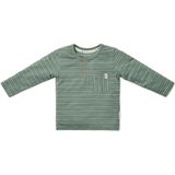 Little Dutch - Forest Friends - Longsleeve - Groen - Stripe-74