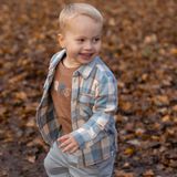 Overhemd - Blauw - Forest Friends - 74