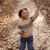 Little Dutch - Baby Trui Lange Mouw - Gebreid - Sand