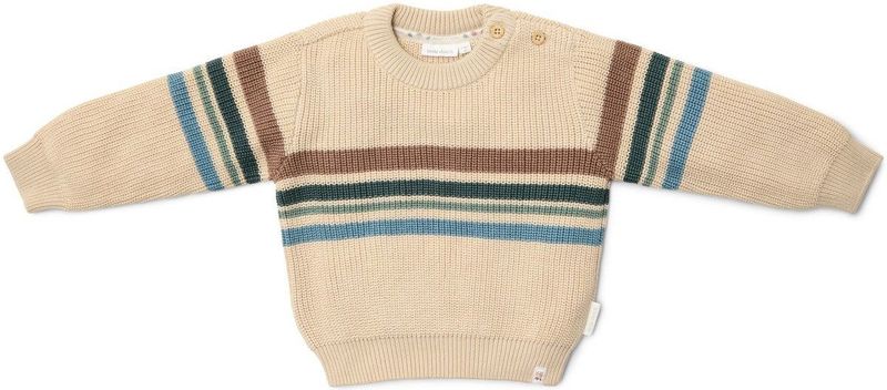 Little Dutch - Baby Trui Lange Mouw - Gebreid - Sand