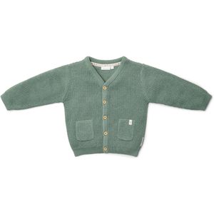 Gebreid Vest - Groen - Forest Friends-80
