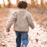 Little Dutch - Baby Vestje - Taupe - Teddy