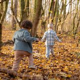 Broek - Blauw - Forest Friends - Joggingstof
