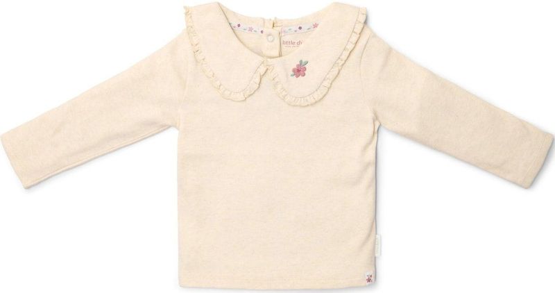 Shirt - Zand - Fairy Garden - Lange Mouw