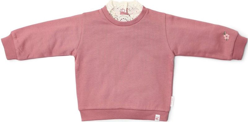 Sweater - Roze - Fairy Garden - Met Kraag