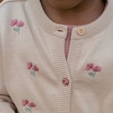 Little Dutch - Fairy Garden-74 - Gebreid Vest - Zand