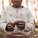 Little Dutch - Fairy Garden-74 - Gebreid Vest - Zand