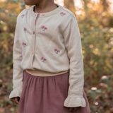 Little Dutch - Fairy Garden-74 - Gebreid Vest - Zand